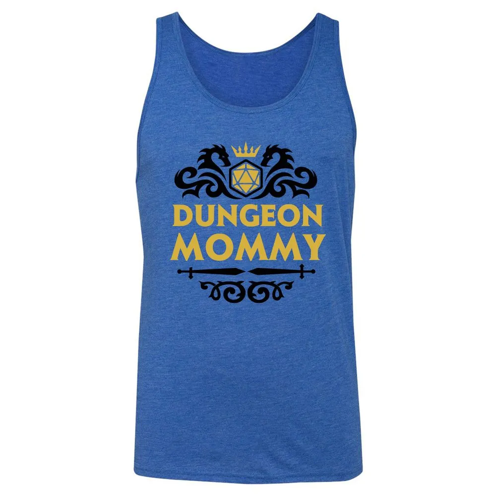 Dungeon Mommy Unisex Jersey Tank - True Royal Triblend - 12