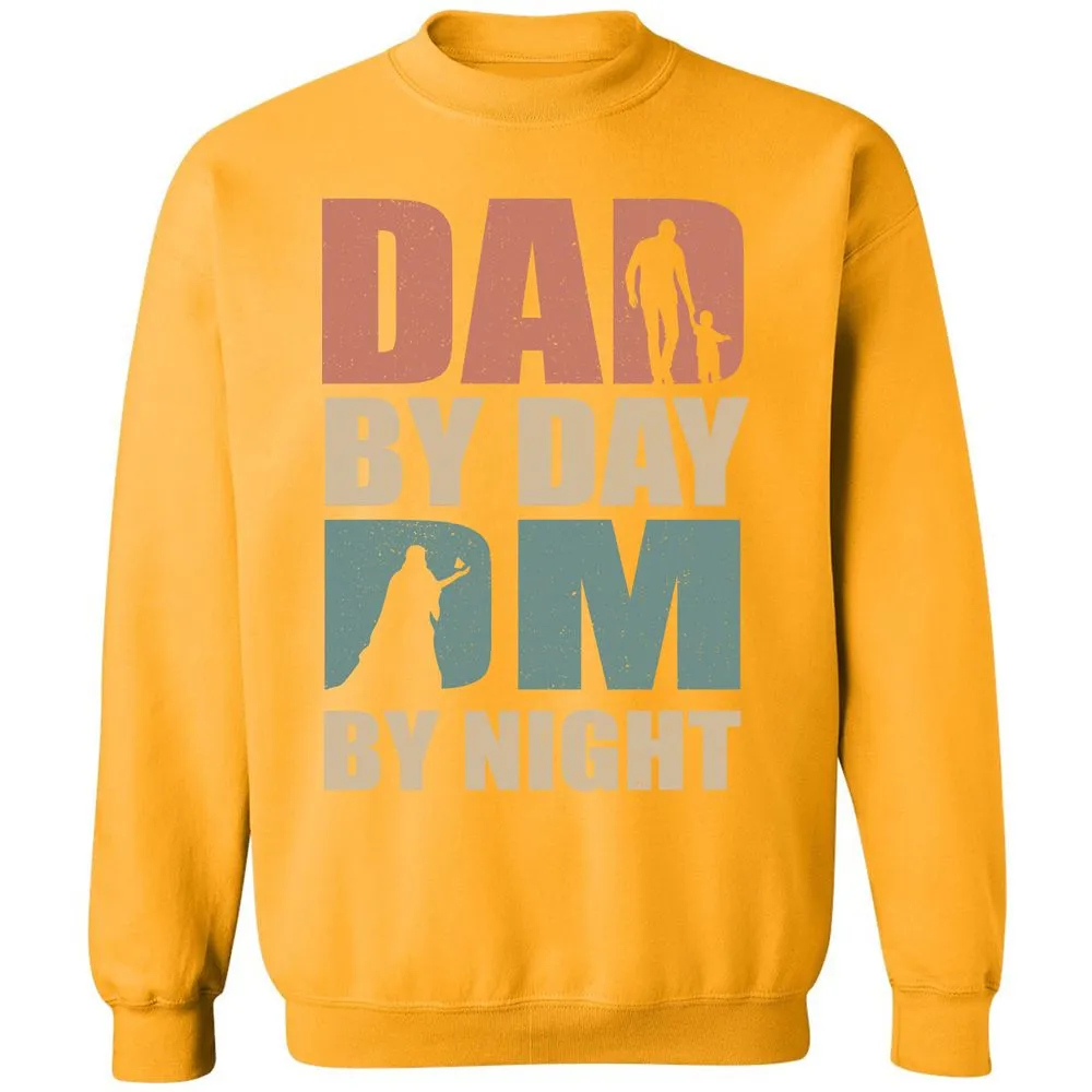 Dad By Day DM By Night - Gold - 11