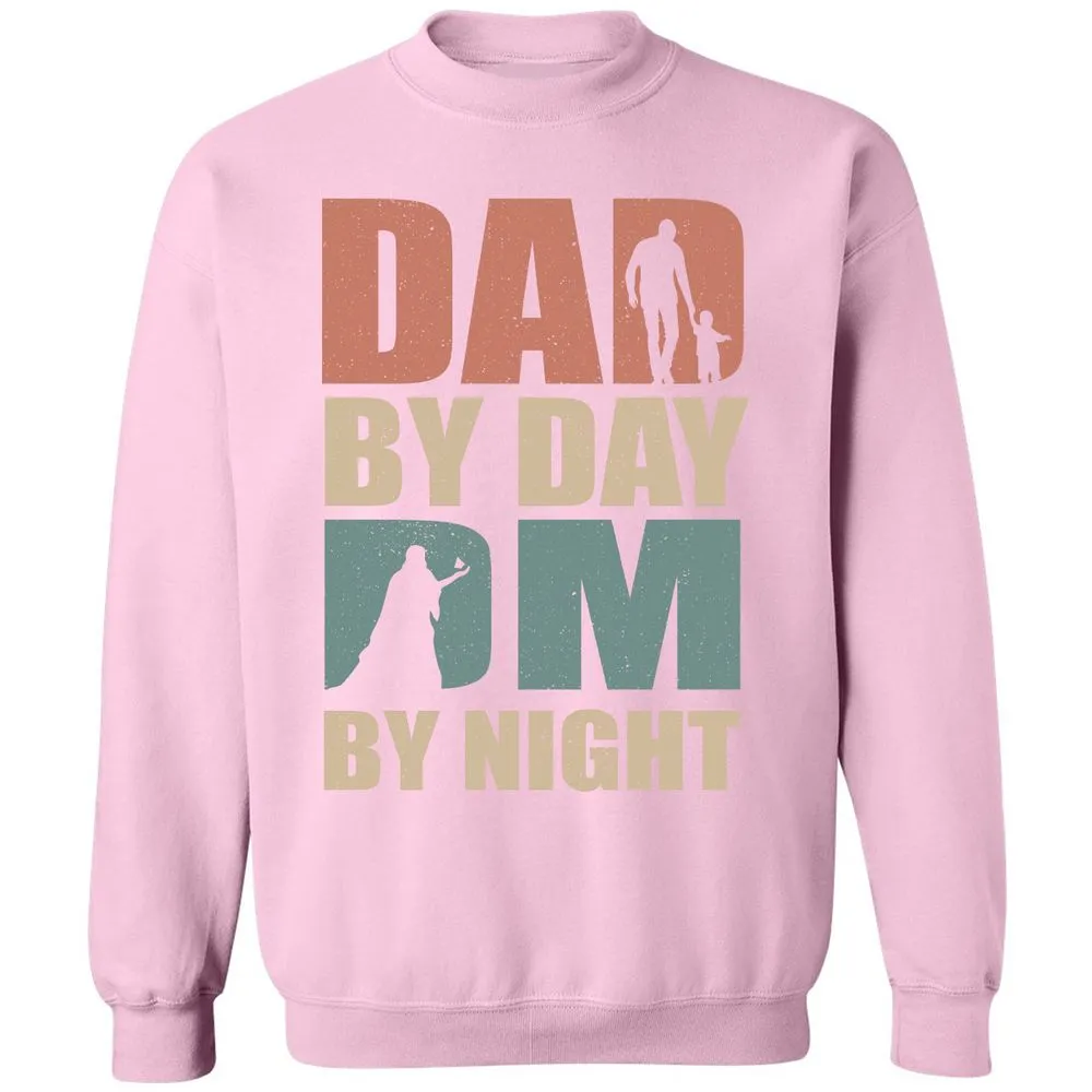 Dad By Day DM By Night - Light Pink - 3
