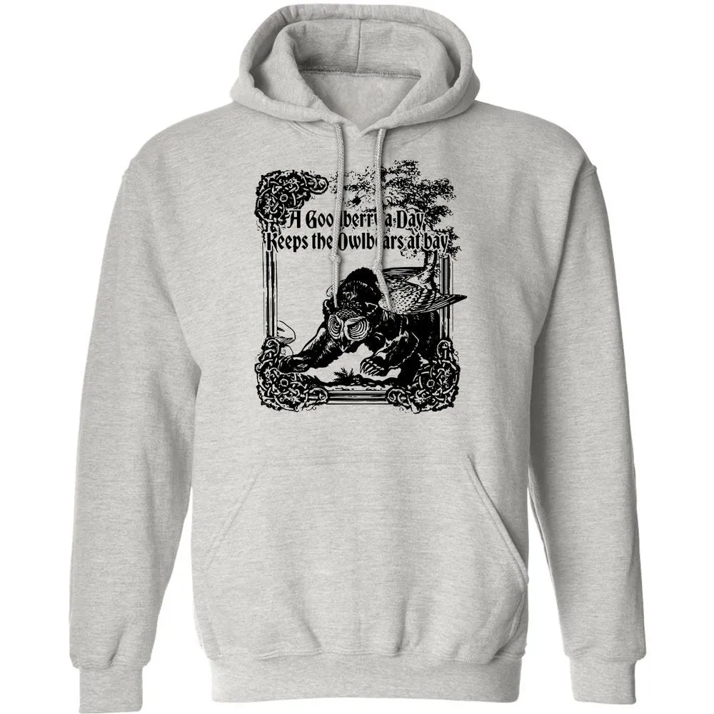 A Goodberry A Day Keeps The Owlbears At Bay Classic Unisex Hoodie - Ash - 2