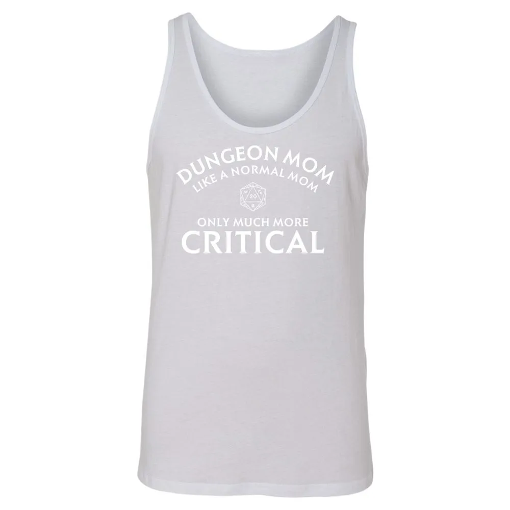 Dungeon Mom Normal Mom Unisex Jersey Tank - White - 14