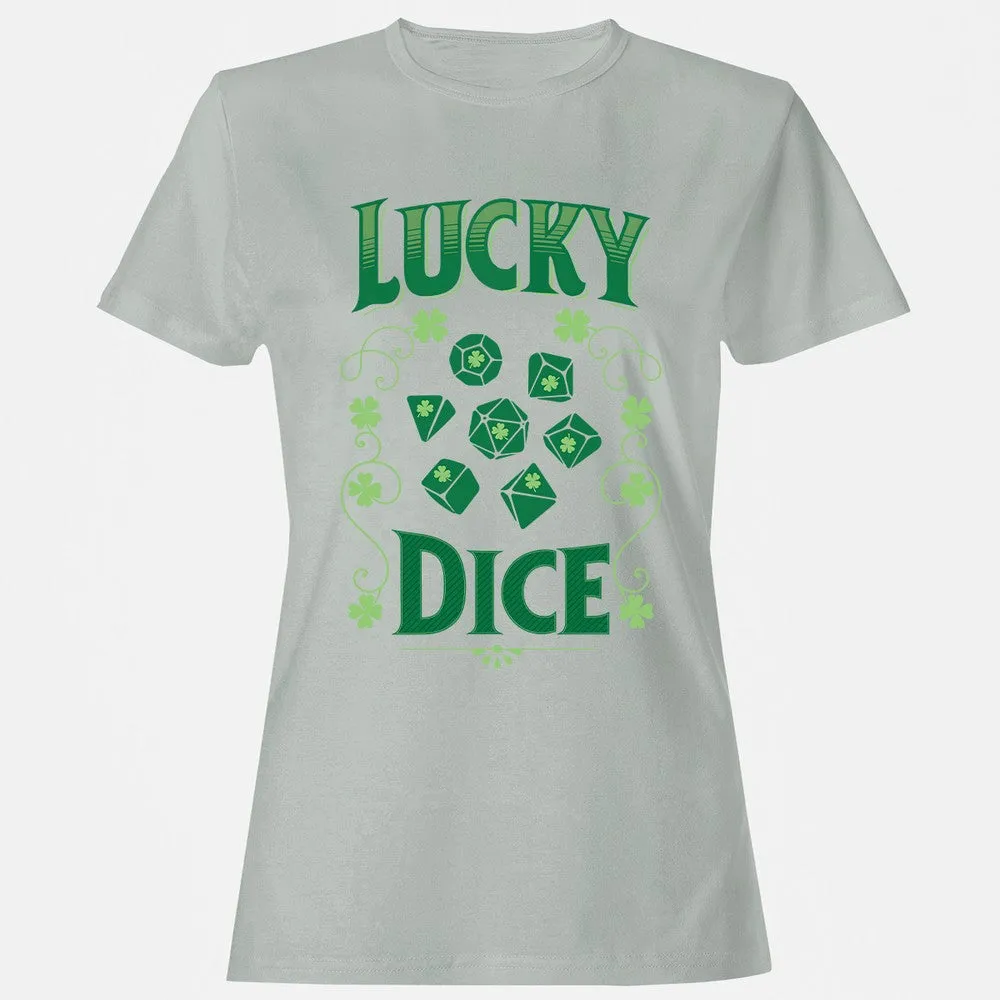 Lucky Dice Women's T-Shirt - Ash - 2