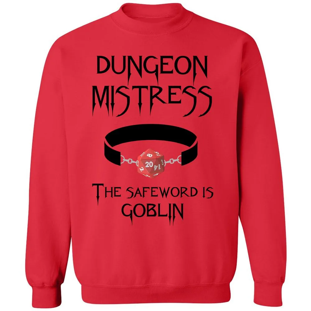 Dungeon Mistress Classic Unisex Sweatshirt - Red - 5
