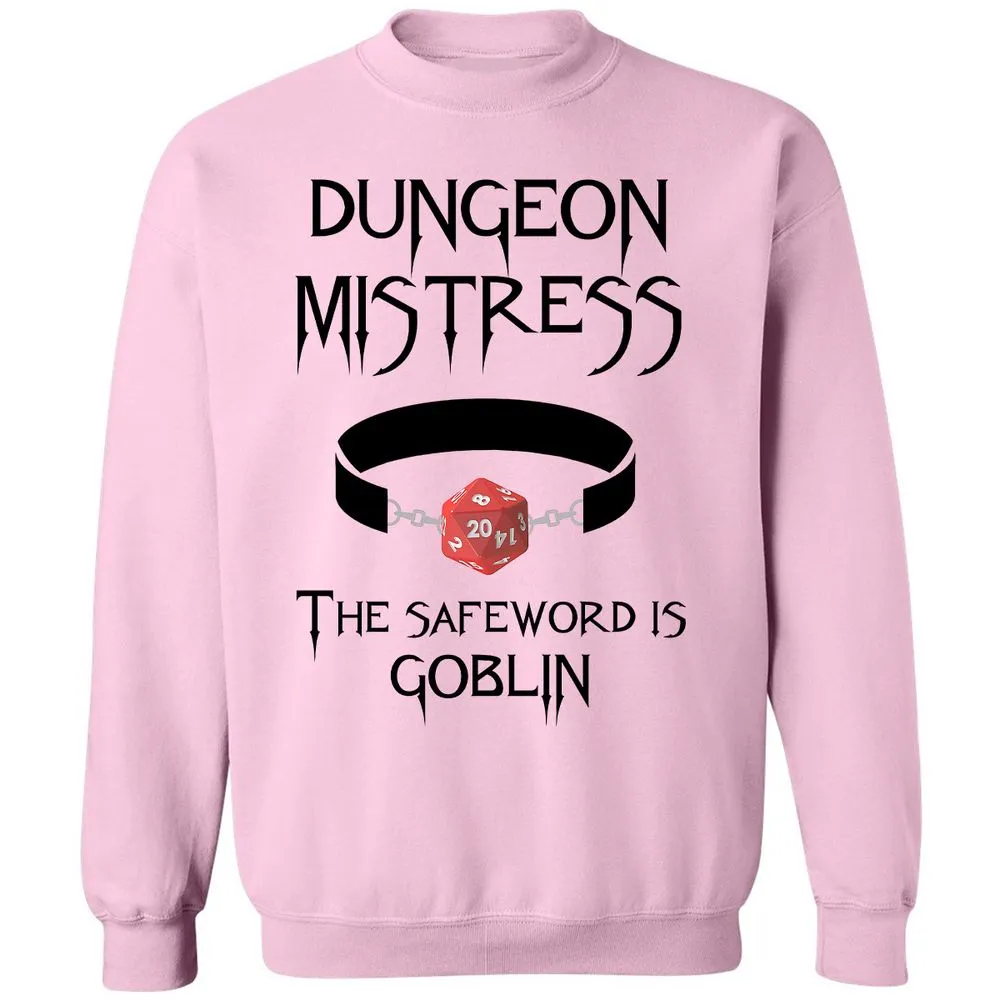 Dungeon Mistress Classic Unisex Sweatshirt - Light Pink - 3