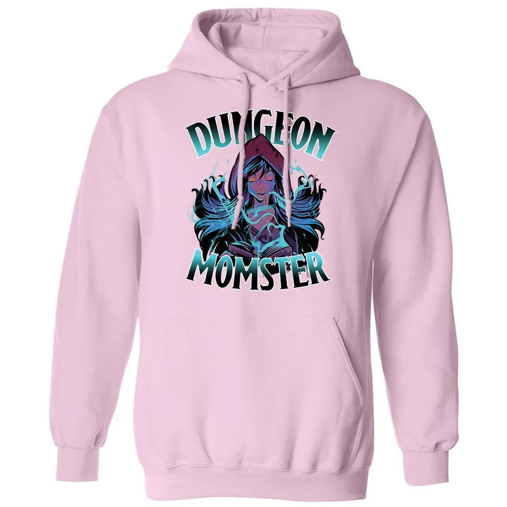 Dungeon Momster Classic Unisex Hoodie - Light Pink - 3