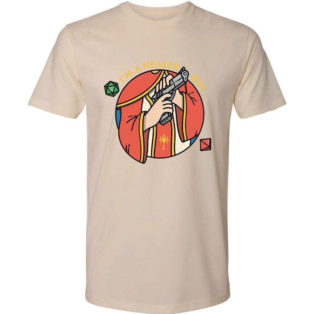 I'm A Healer But Premium Unisex T-Shirt - Cream - 14