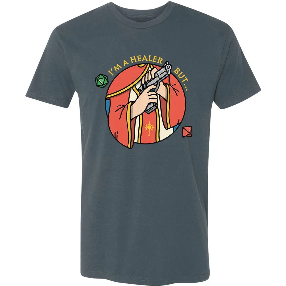 I'm A Healer But Premium Unisex T-Shirt - Indigo - 15