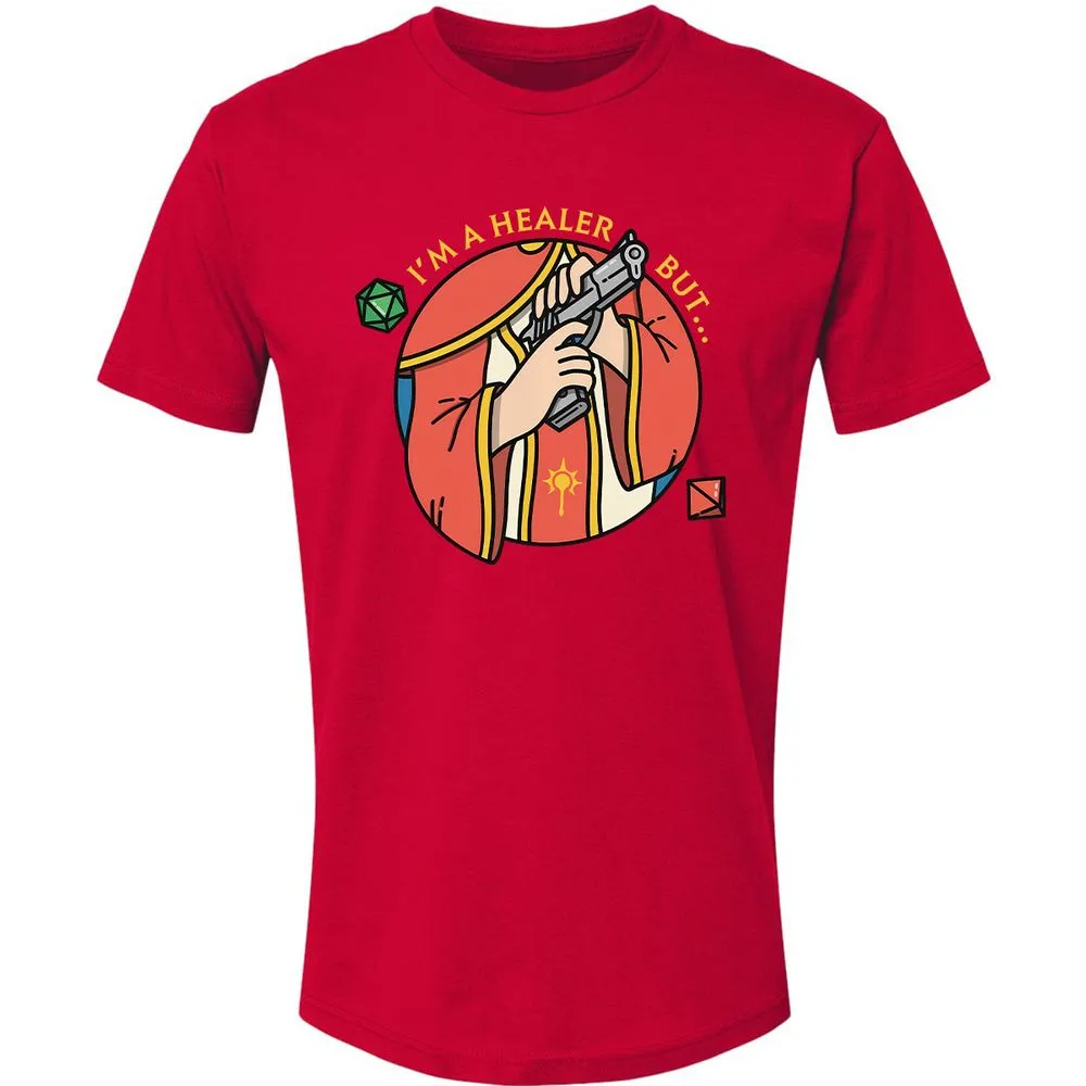 I'm A Healer But Premium Unisex T-Shirt - Red - 6