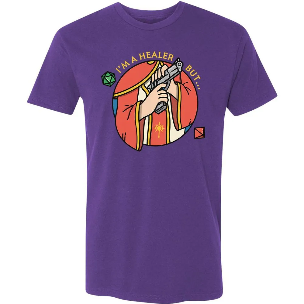 I'm A Healer But Premium Unisex T-Shirt - Purple Rush - 7