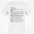 Child Stats Classic Unisex T-Shirt - White - 1