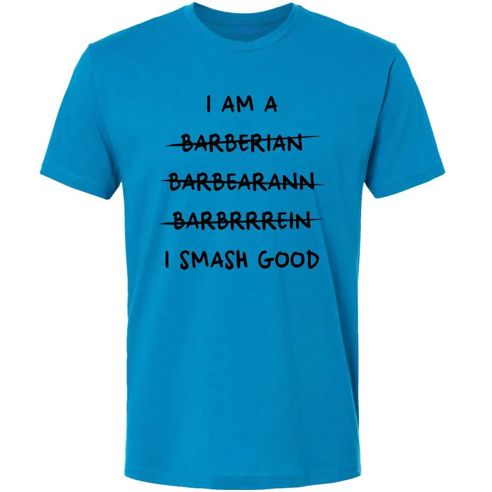 I Am A Barbarian Premium Unisex T-Shirt - Turquoise - 4