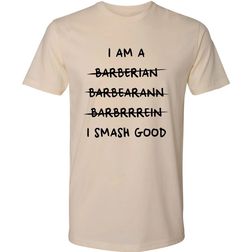 I Am A Barbarian Premium Unisex T-Shirt - Cream - 2