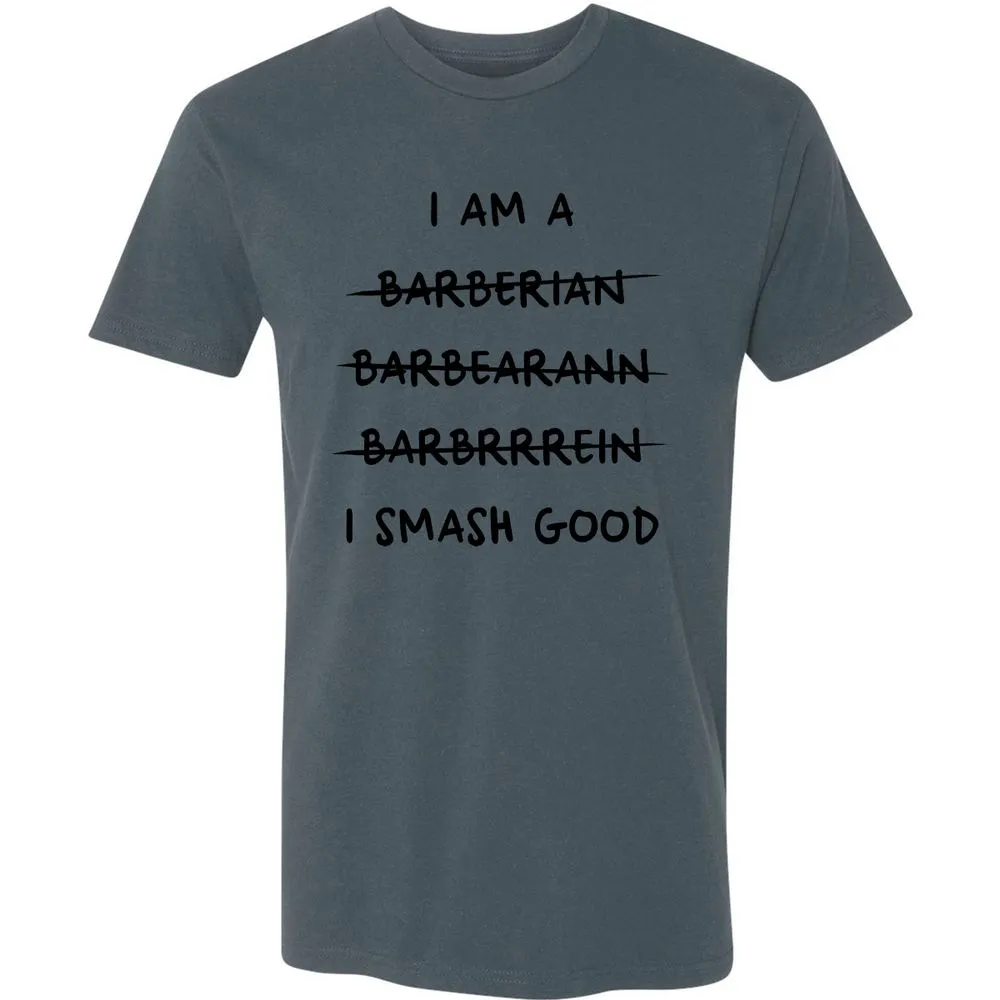I Am A Barbarian Premium Unisex T-Shirt - Indigo - 15