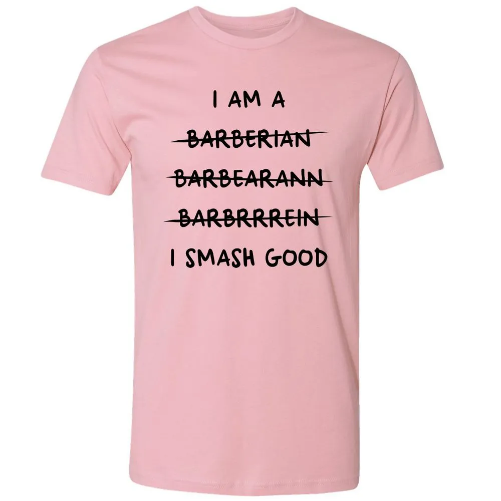 I Am A Barbarian Premium Unisex T-Shirt - Light Pink - 3
