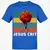Jesus Crit Classic Unisex T-Shirt - Royal - 11