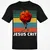 Jesus Crit Classic Unisex T-Shirt - Black - 1