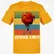 Jesus Crit Classic Unisex T-Shirt - Gold - 4
