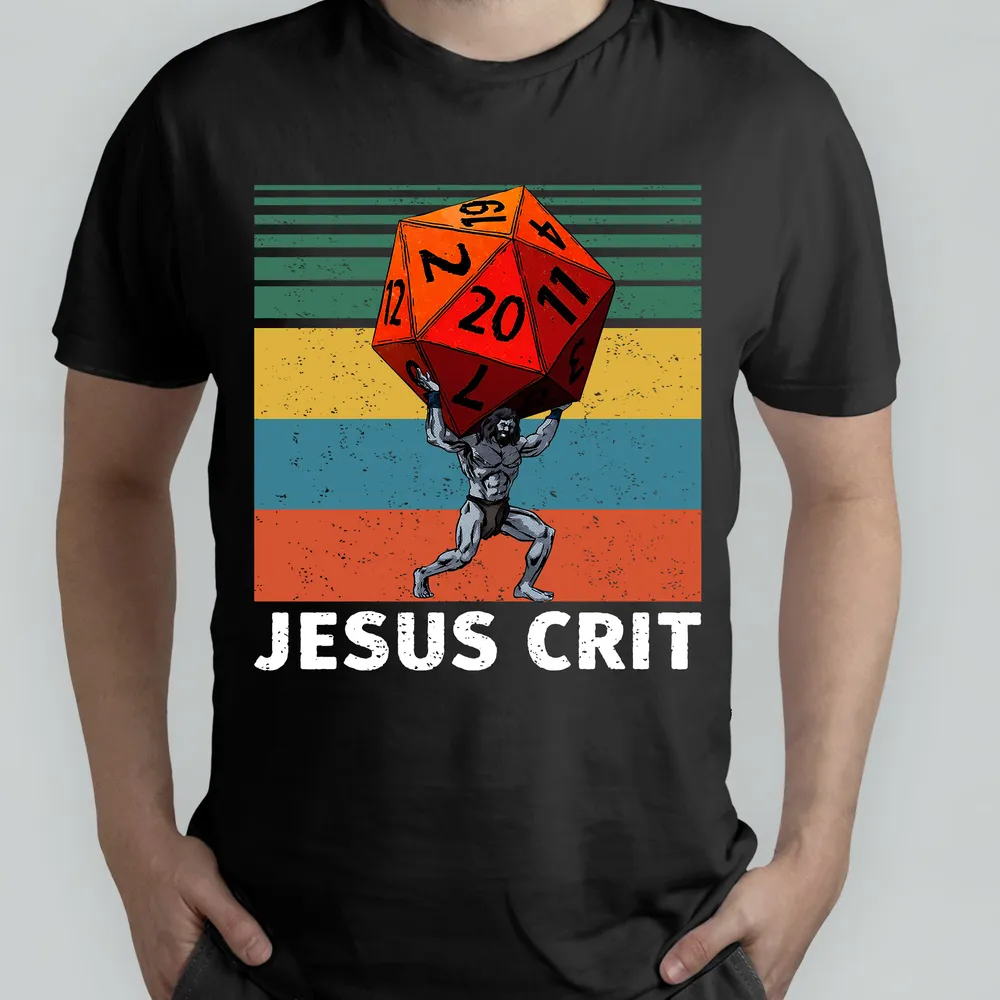 Jesus Crit Classic Unisex T-Shirt - 1
