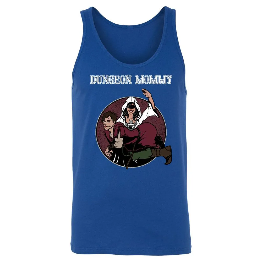 Dominant Dungeon Mommy Unisex Jersey Tank - True Royal - 13