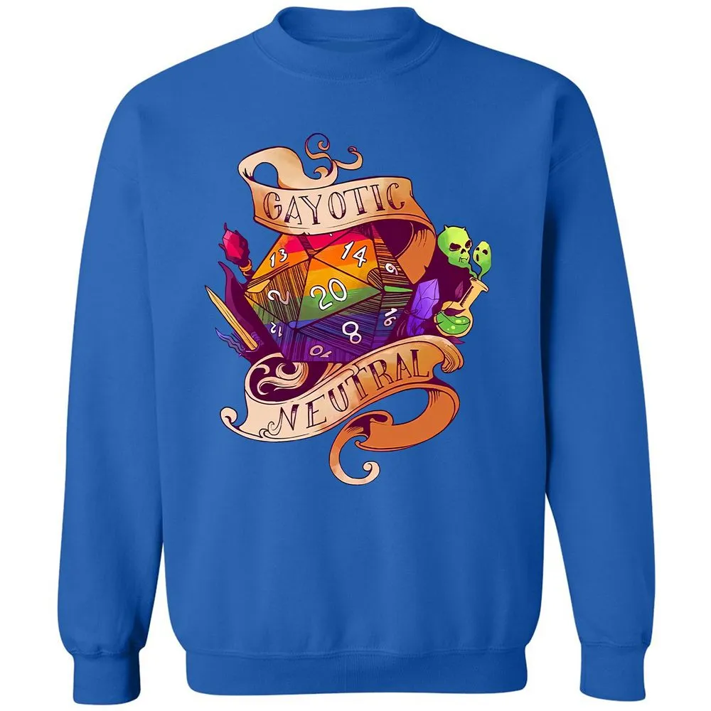 Gayotic Neutral Classic Unisex Sweatshirt - Royal - 9