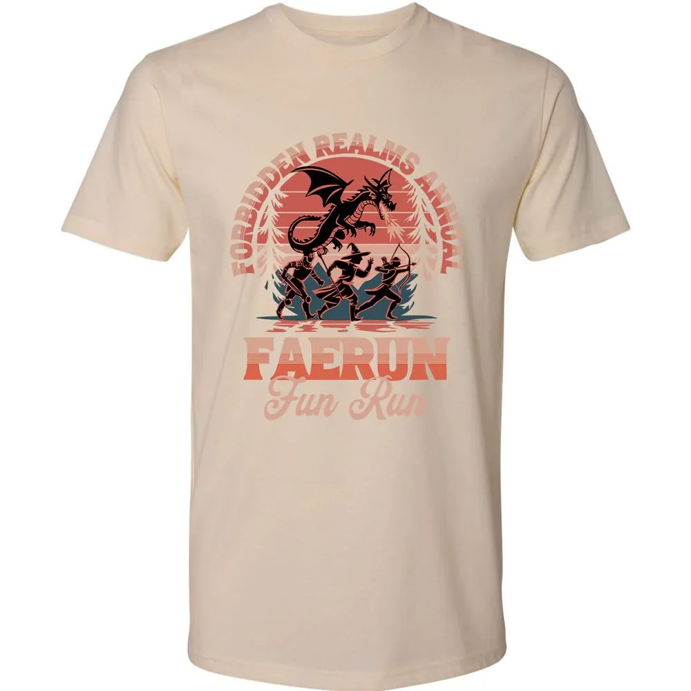 Faerun Fun Run Premium Unisex T-Shirt - Cream - 14
