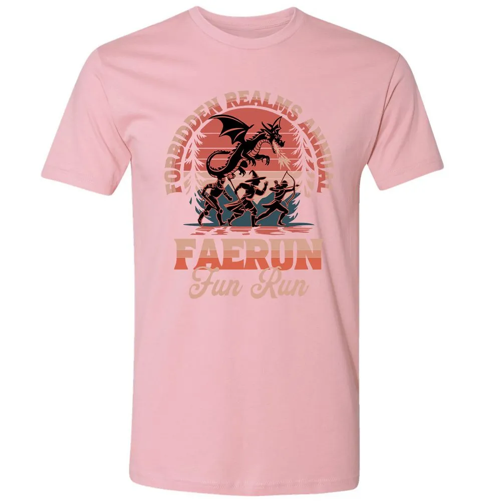 Faerun Fun Run Premium Unisex T-Shirt - Light Pink - 3