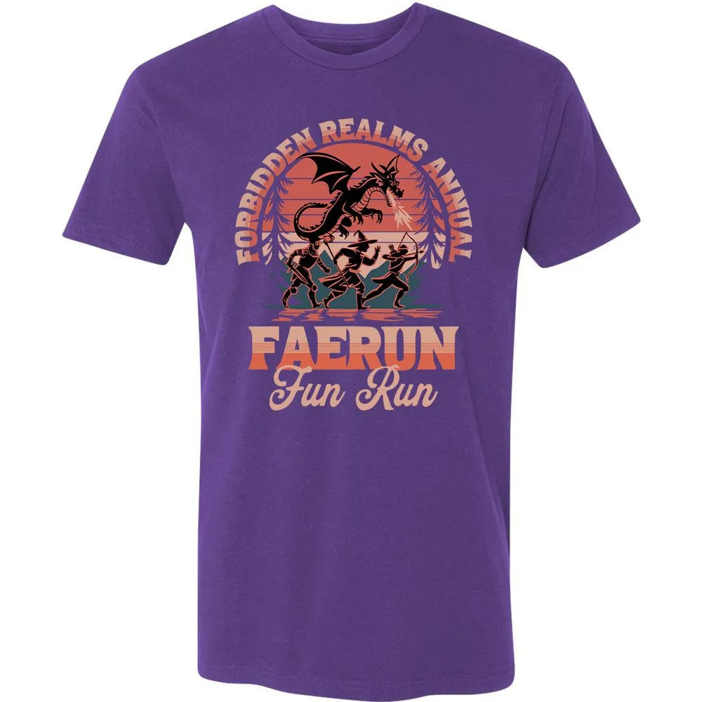 Faerun Fun Run Premium Unisex T-Shirt - Purple Rush - 7