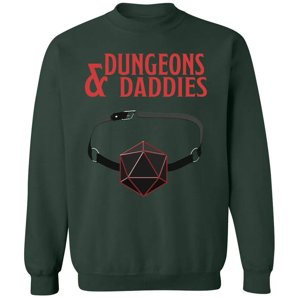 Dungeons And Daddies Classic Unisex Sweatshirt - Forest Green - 4