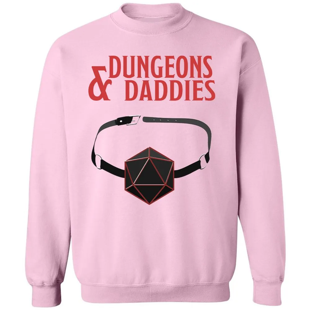 Dungeons And Daddies Classic Unisex Sweatshirt - Light Pink - 3