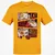 Eat Sleep Roll Repeat Classic Unisex T-Shirt - Gold - 4