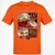 Eat Sleep Roll Repeat Classic Unisex T-Shirt - Orange - 8