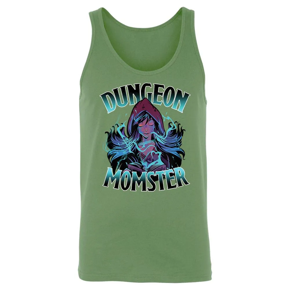 Dungeon Momster Unisex Jersey Tank - Leaf - 10