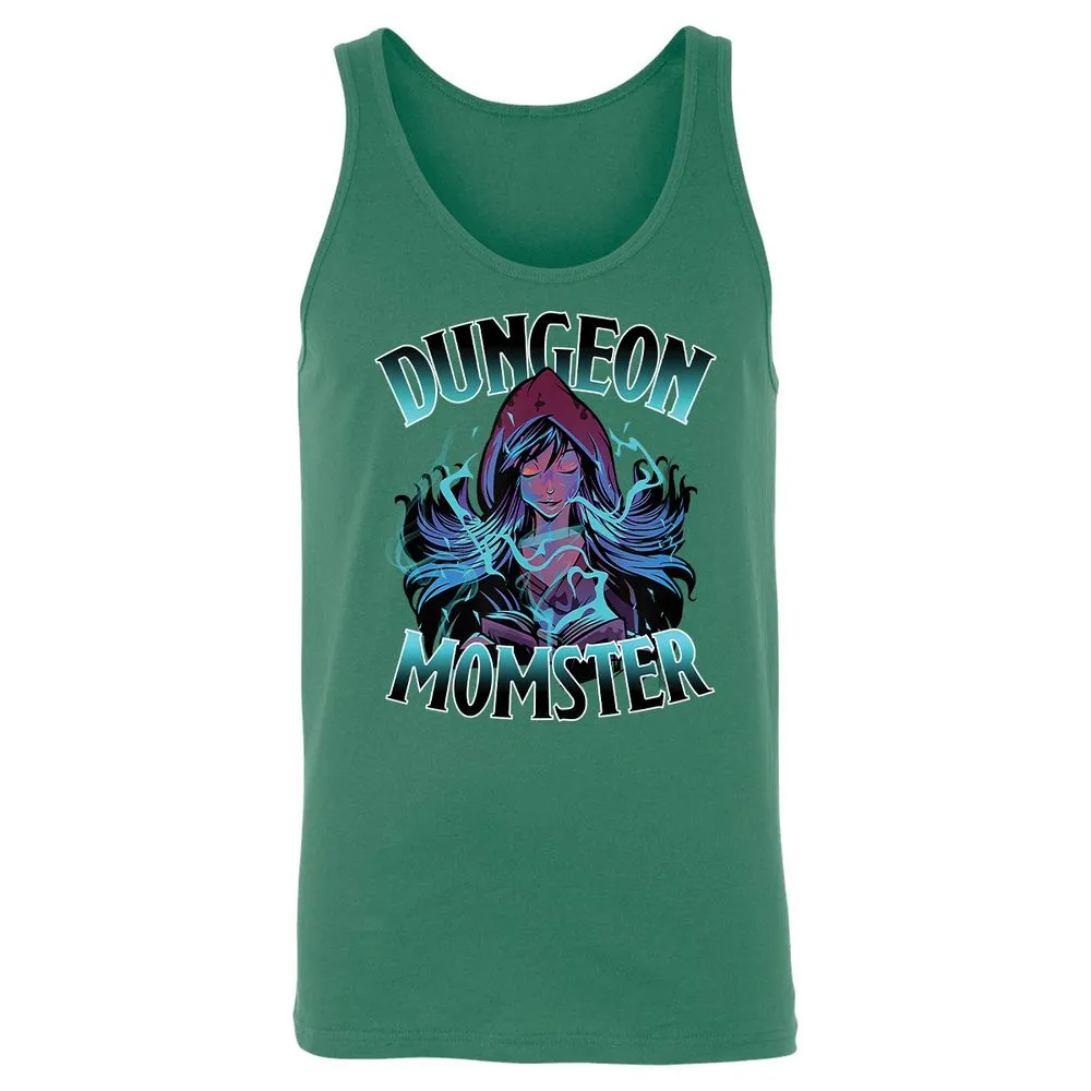 Dungeon Momster Unisex Jersey Tank - Kelly - 9