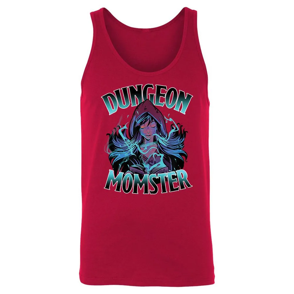Dungeon Momster Unisex Jersey Tank - Red - 11