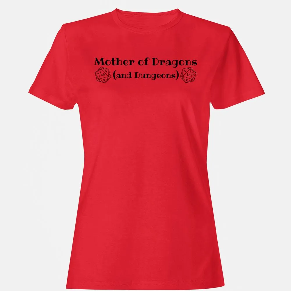 Mother Of Dragons Women's T-Shirt - Red - 13