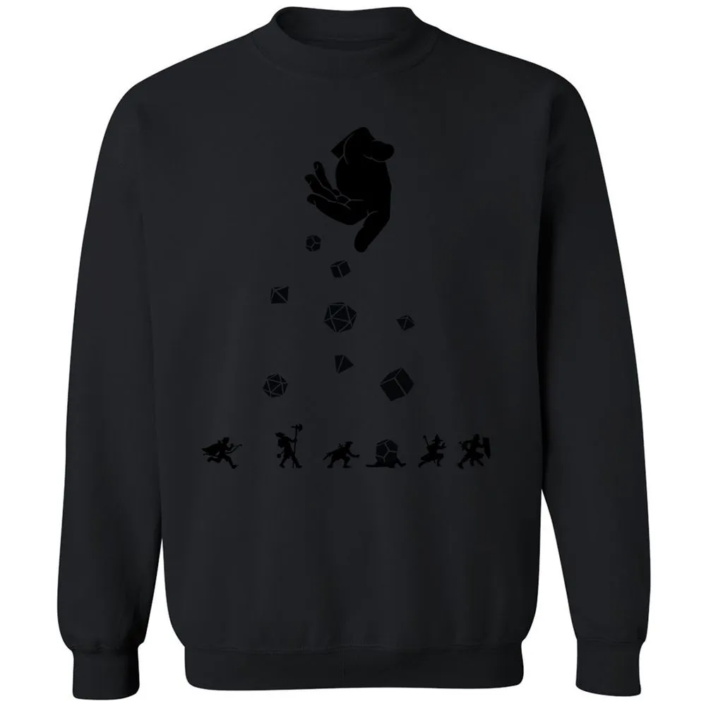 Rocks Fall, Everyone Dice Classic Unisex Sweatshirt - Black - 12