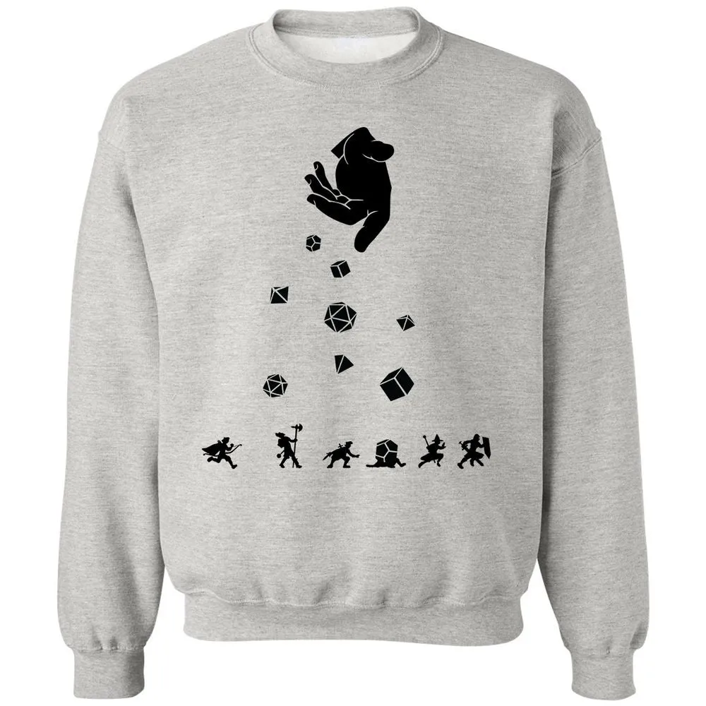 Rocks Fall, Everyone Dice Classic Unisex Sweatshirt - Ash - 2