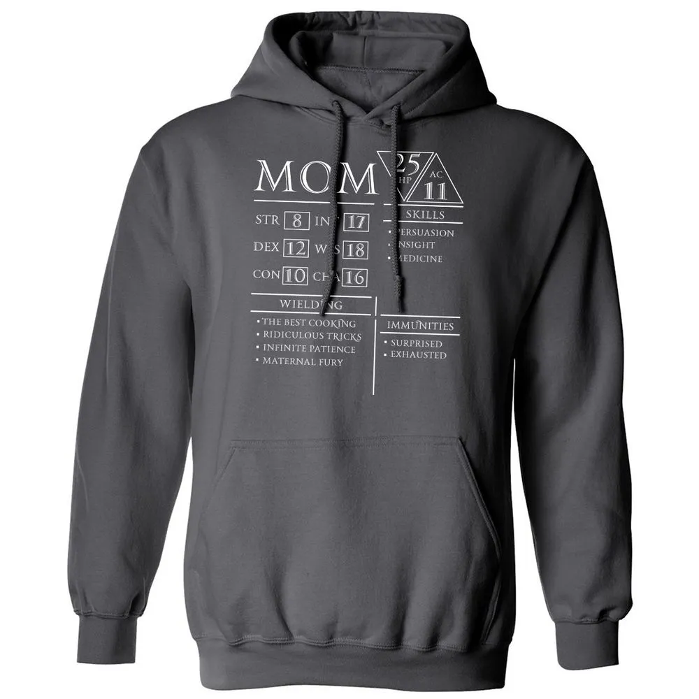 Mom Stats - Charcoal - 7
