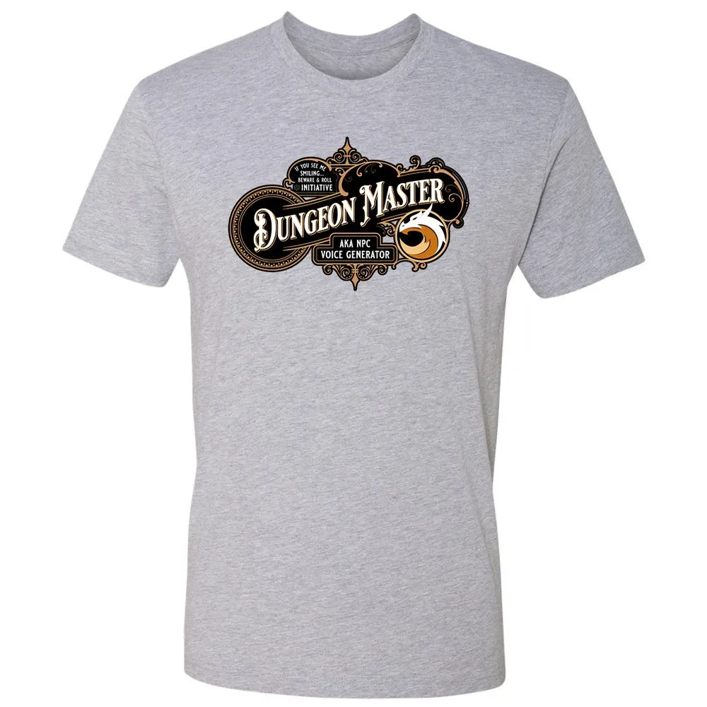 Dungeon Master Premium Unisex T-Shirt - Heather Grey - 9