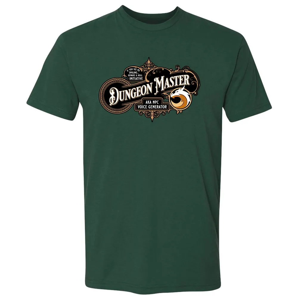 Dungeon Master Premium Unisex T-Shirt - Forest Green - 13