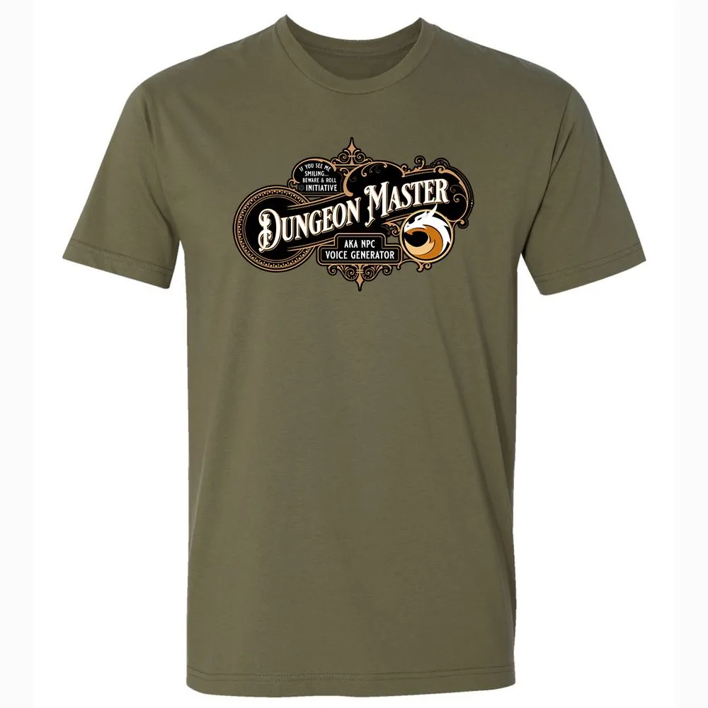 Dungeon Master Premium Unisex T-Shirt - Military Green - 5
