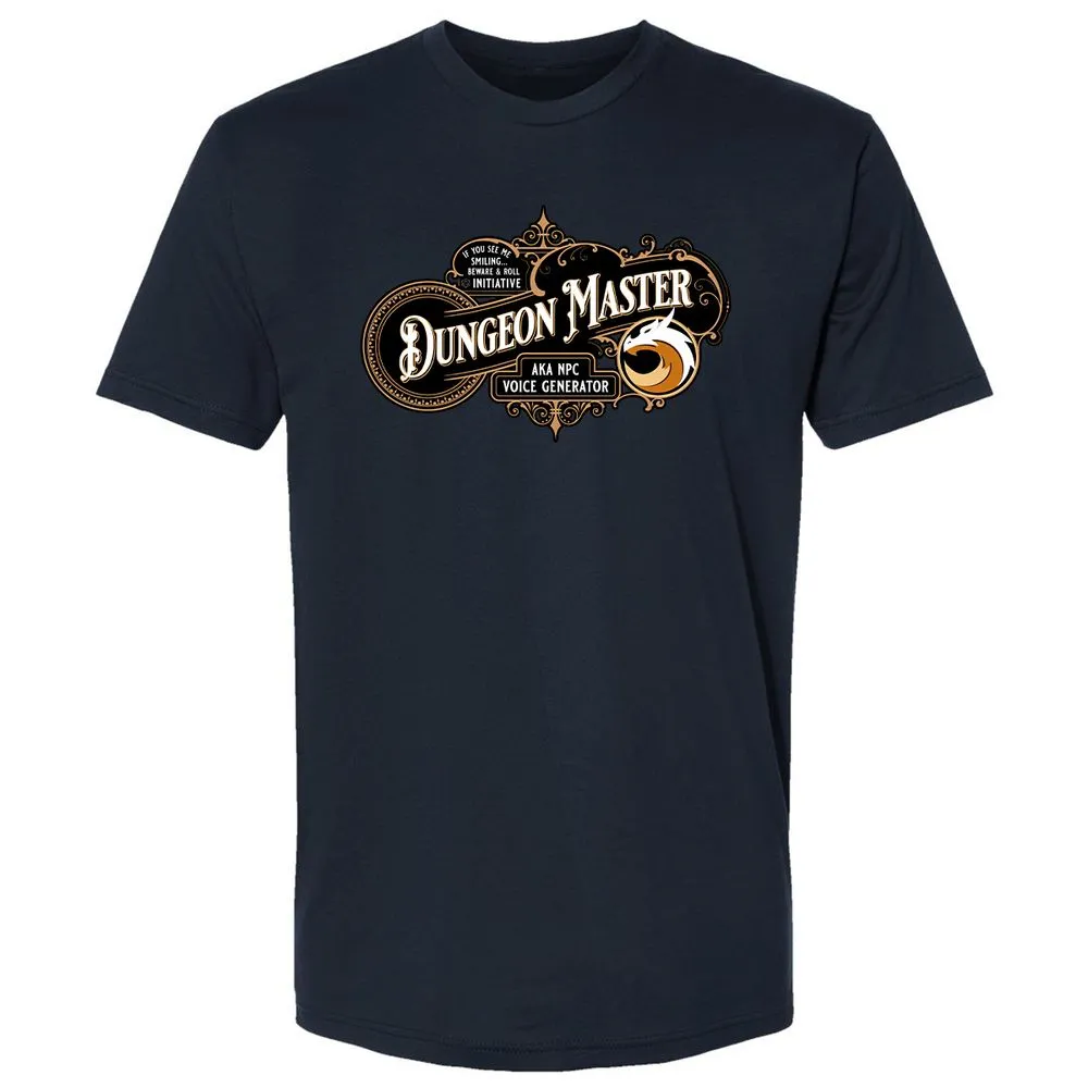 Dungeon Master Premium Unisex T-Shirt - Midnight Navy - 2