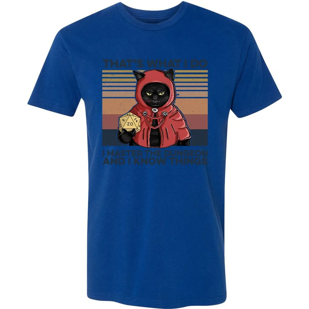I Master The Dungeons Premium Unisex T-Shirt - Royal - 10