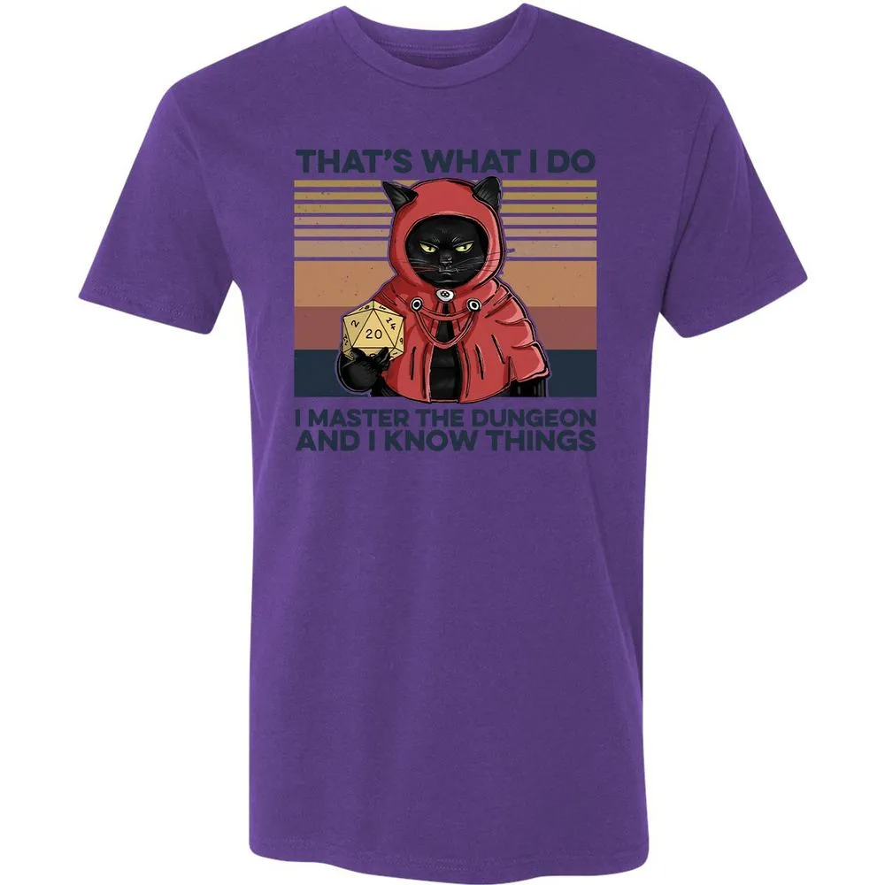 I Master The Dungeons Premium Unisex T-Shirt - Purple Rush - 7
