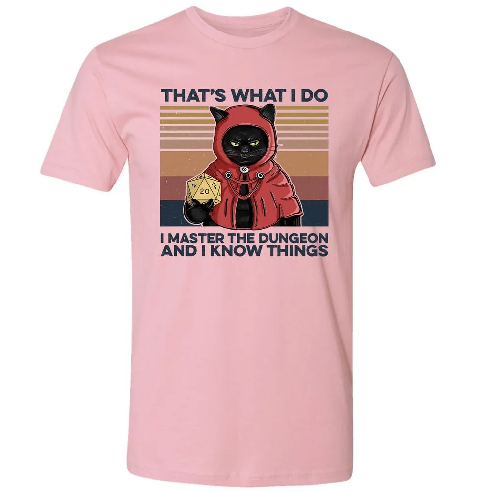 I Master The Dungeons Premium Unisex T-Shirt - Light Pink - 3