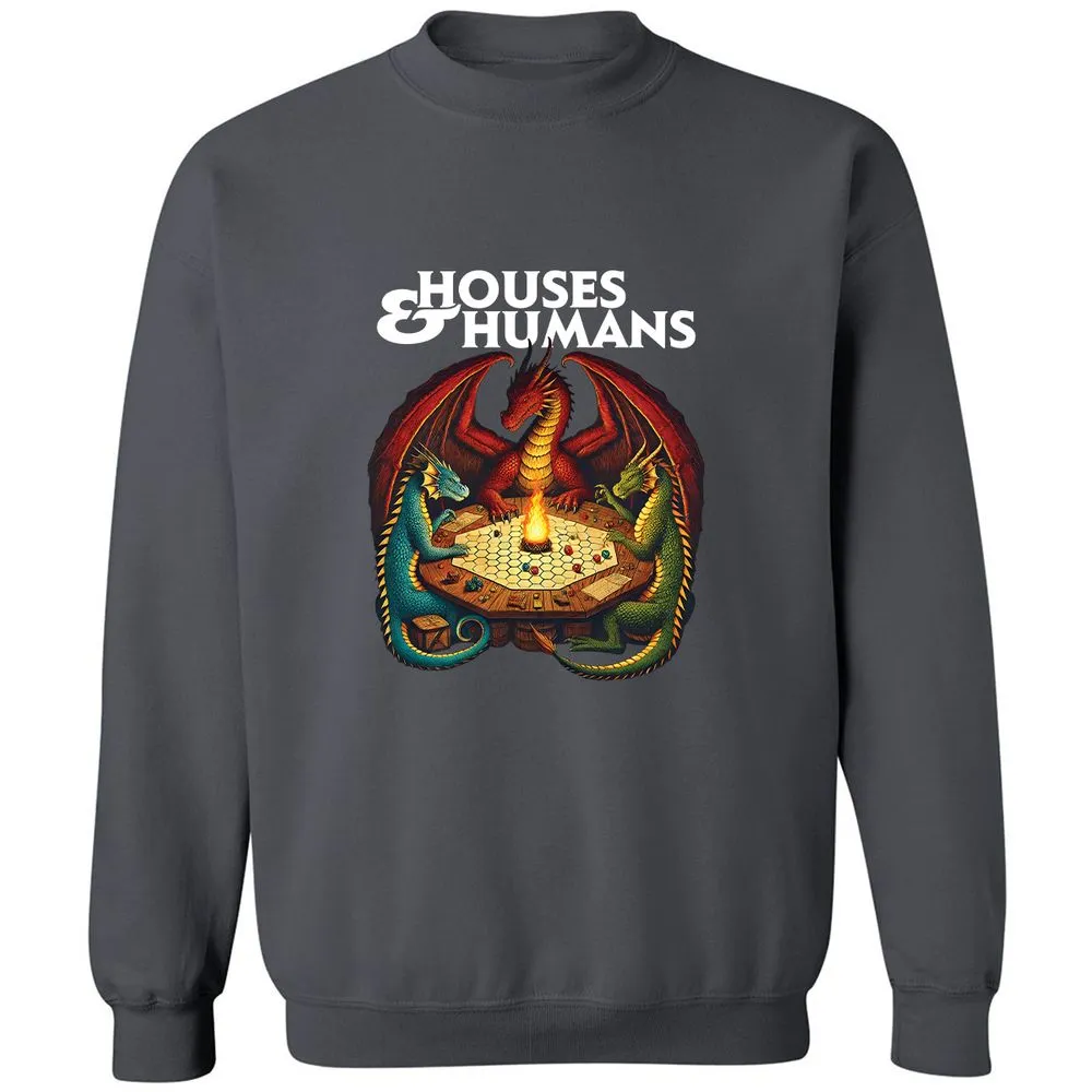 Houses & Humans Classic Unisex Sweatshirt - Charcoal - 7