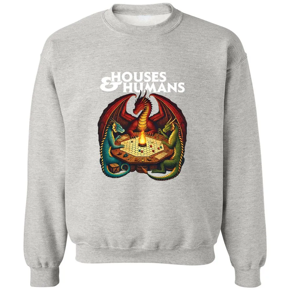 Houses & Humans Classic Unisex Sweatshirt - Ash - 8