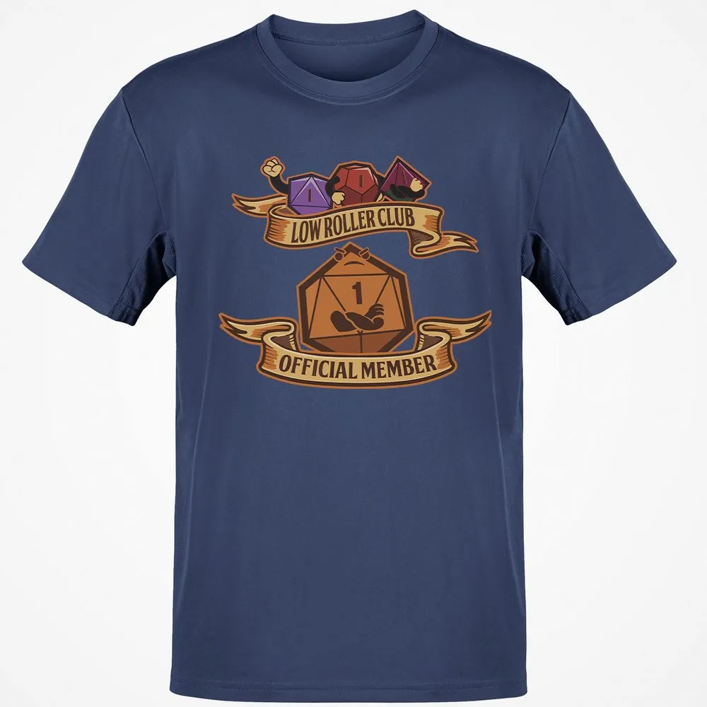 Low Roller Club Classic Unisex T-Shirt - Navy - 7