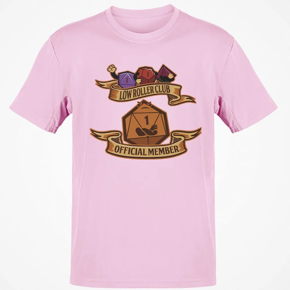 Low Roller Club Classic Unisex T-Shirt - Light Pink - 5