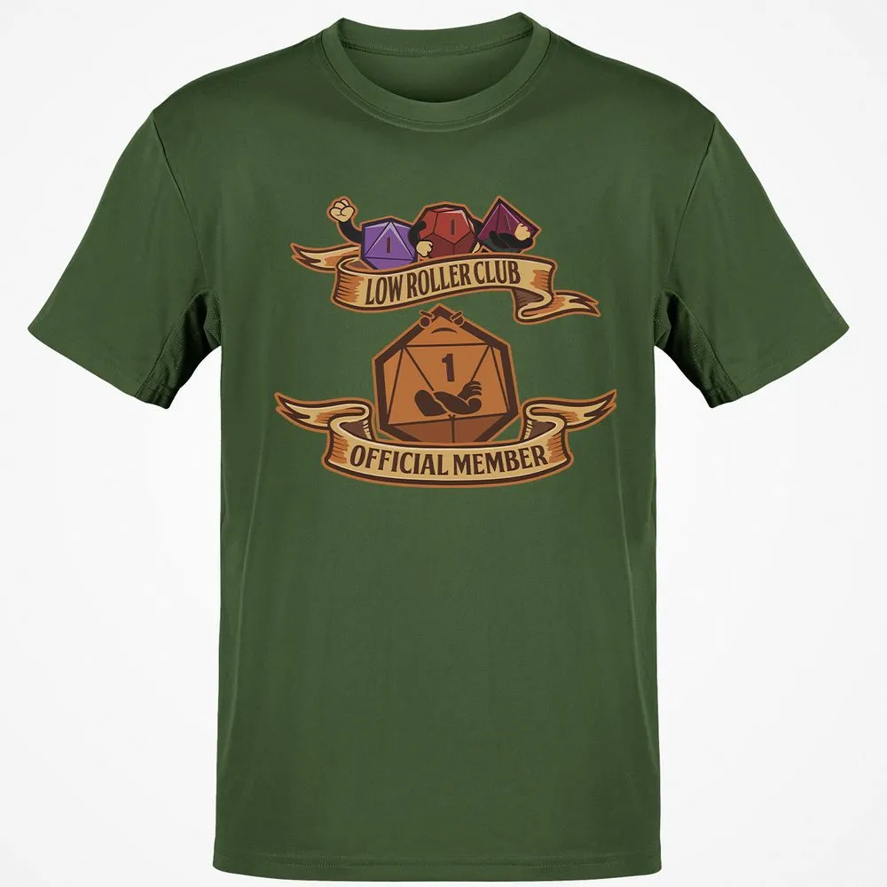 Low Roller Club Classic Unisex T-Shirt - Military Green - 6